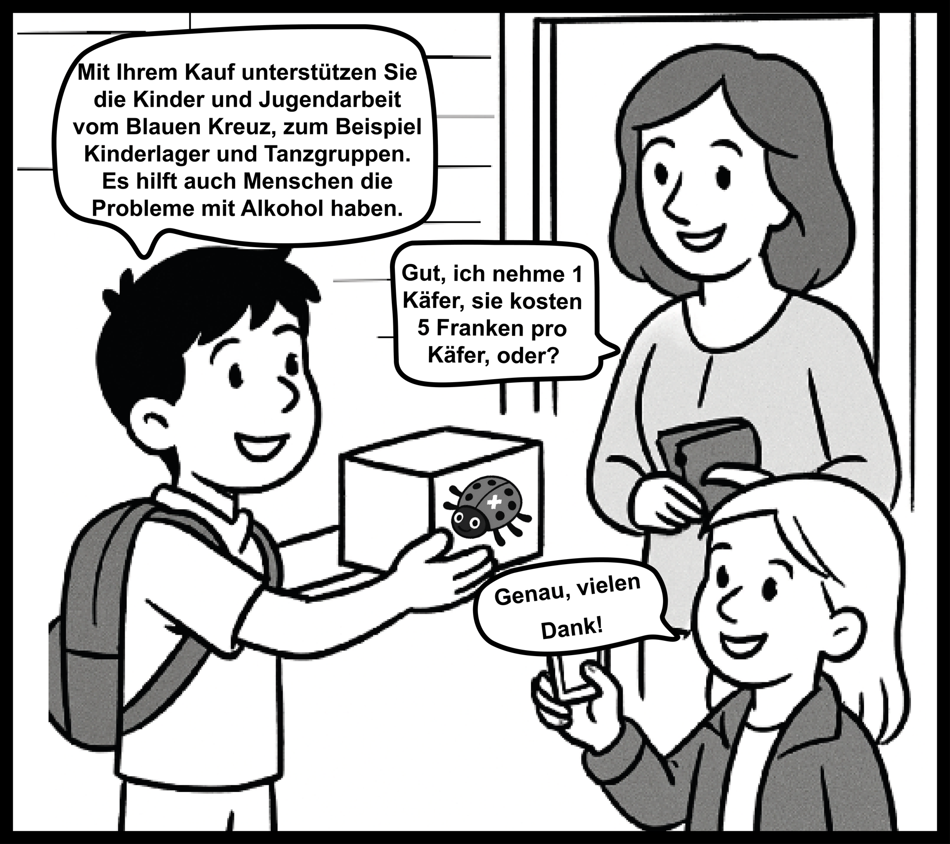 Infoblatt-verkaeufer